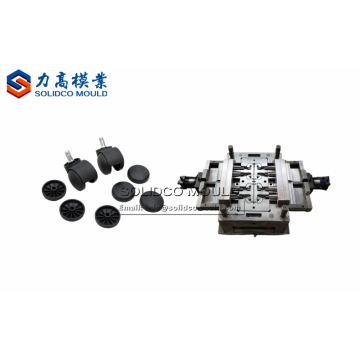 Plastic top quality office chair wheel mould maker