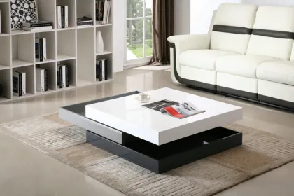 Home furniture square coffee table