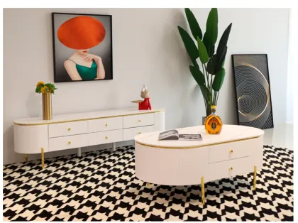 European Luxury Furniture Simple Design Tea Table