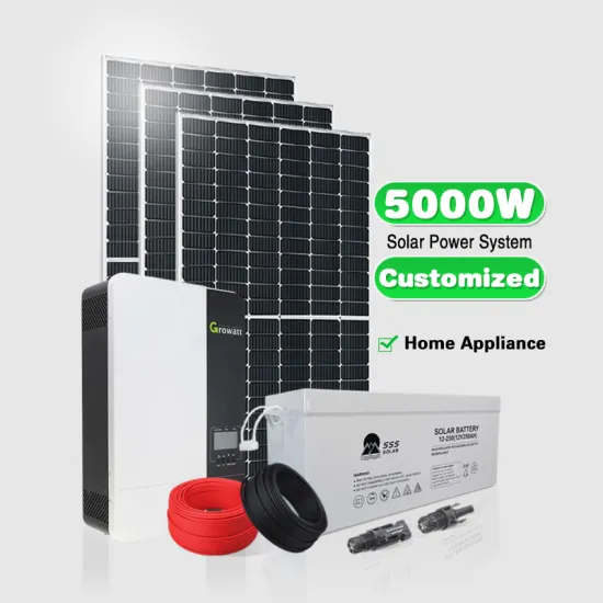 5000W SSS Solar Off-Grid Power System with 5KW Gel Lithium Battery: Complete Solar Energy Panel Solution