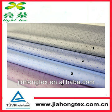 Cotton jacquard chambray