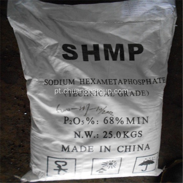 SHMP 68 como tratamento de água do amaciador