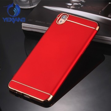 detachable rubber oil plastic hard case for oppo r9 plus case cover