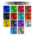Envoltura de vinilo de color metálico