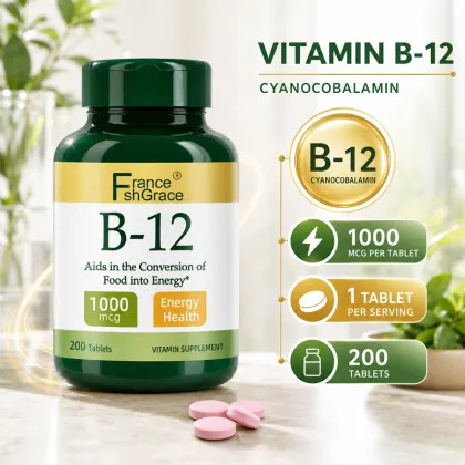 Shecome Vitamin B12 Tablets Energy Metabolism