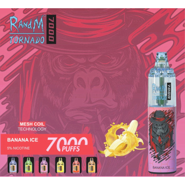 RM Tornado 7000 Airflow Control Disposable Vape