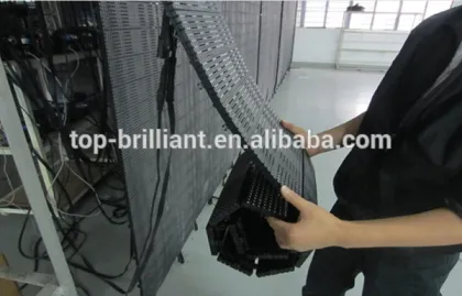 audio profesional pantallas led flexibles