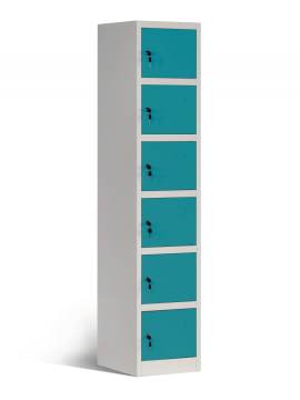 6 Tier Steel Lockers for Self Storage Solution