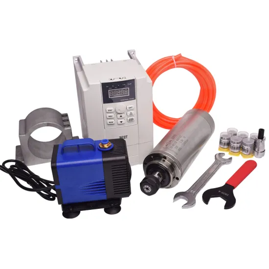 LIHAN 2.2KW ER20 Water Cooled Spindle Motor Kit - High Accuracy CNC Wood Working Spindle