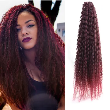 Synthetic Soft Long Water Wave Crochet Hair Synthetic Brazilian Braids Hair Extension ombre Brazilian Braids Curly Crotchet Hair