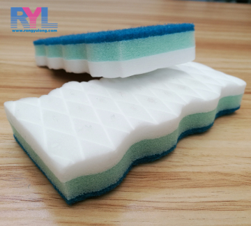 Custom Eco-friendly Melamine Sponges For Washing Dishes