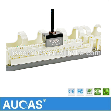 100 pair 110 voice 48 port patch panel / 1U 19" telephone voice wiring block / RJ11 patch panel