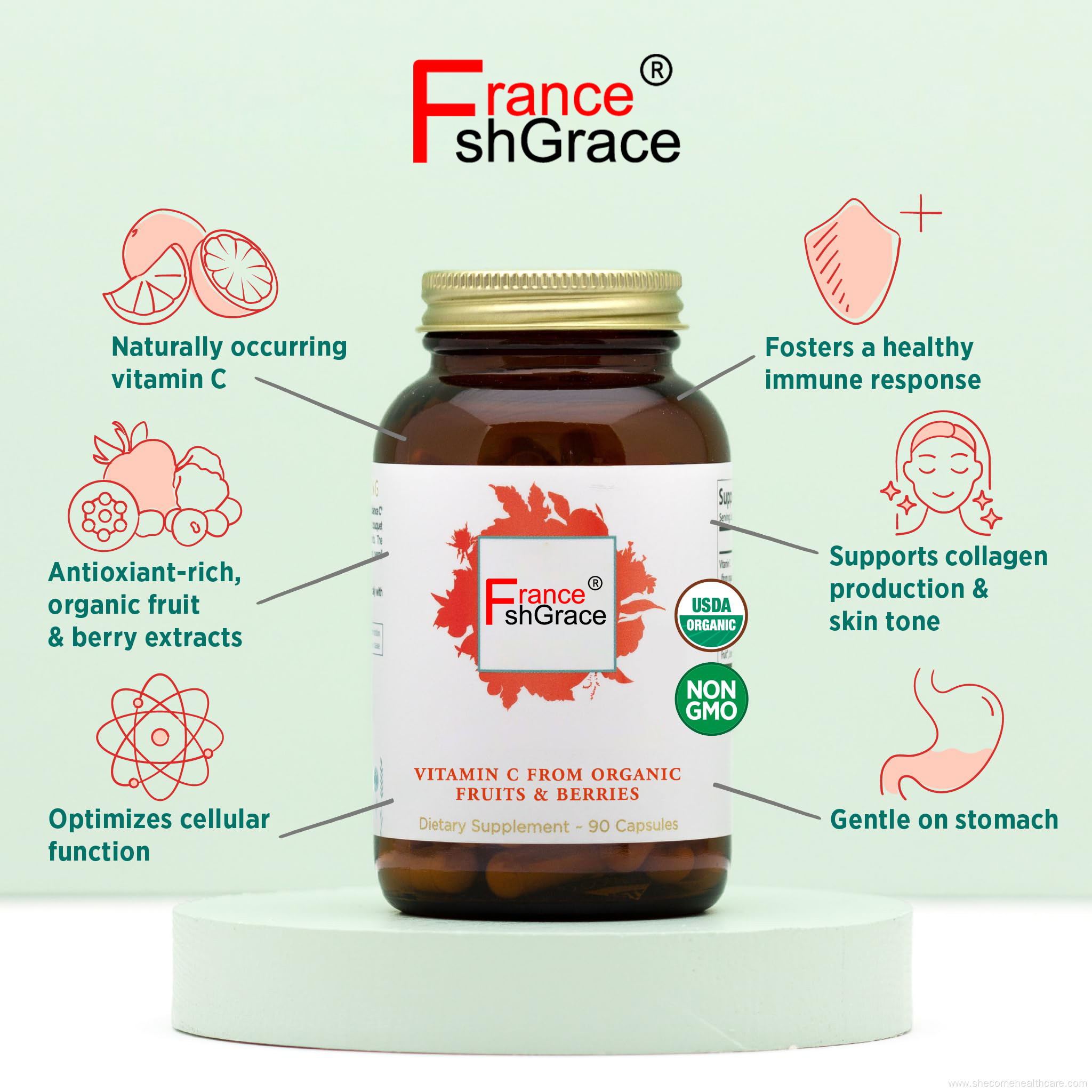 pure collagen Gluten Lactose Free pure collagen capsules