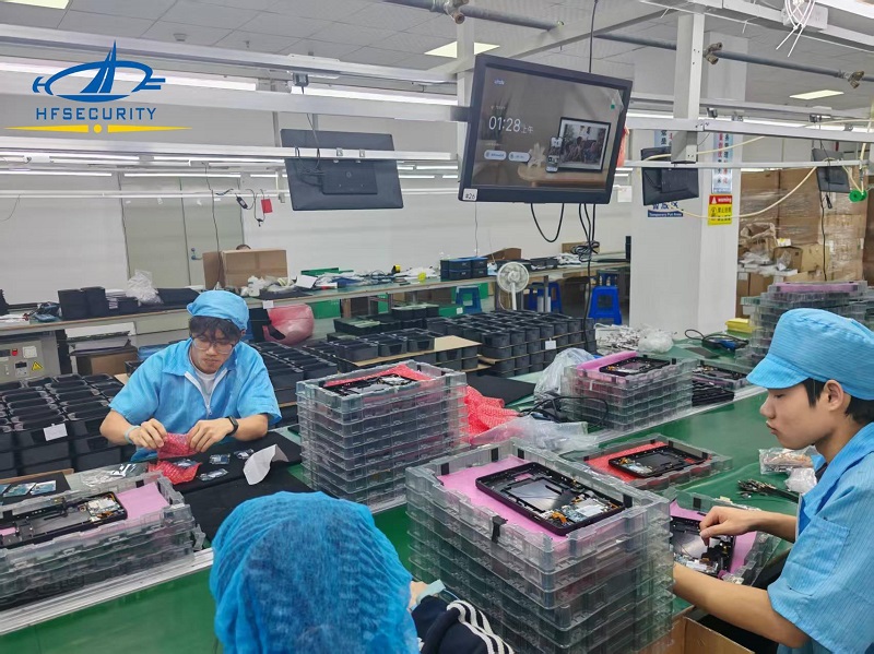 Philippine Clients Visit HFSecurity Factory for Inspection and Exchange, Exploring New Chapters in Biometric Cooperation!