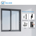 Modern Soundproof Triple Glazed Aluminium Sliding Windows