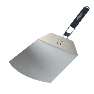JinHaiYue Popular Plastic Handle Foldable Stainless Steel Pizza Turner Shovel