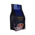 custom printed top zip plastic block bottom coffee bags wholesale Canada