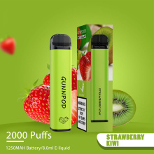 Одноразовый комплект Gunnpod 20 вкуса 2000 Puffs