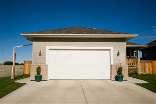 Aluminum tempered automatic sectional overhead garage door