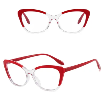Women Blue Light Glasses TR90 CatEye Computer Glasses