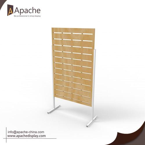 Houten raad verstelbare display stand