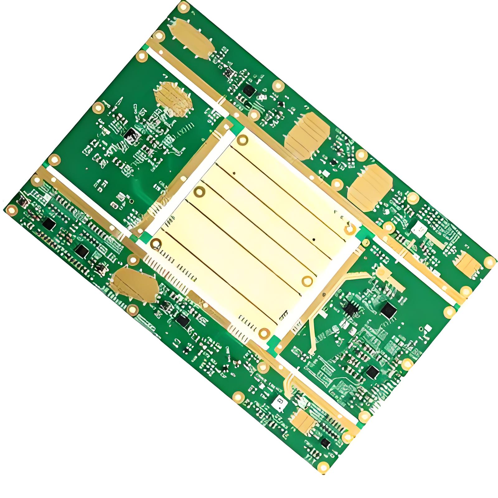 High-frequency hybrid PCB