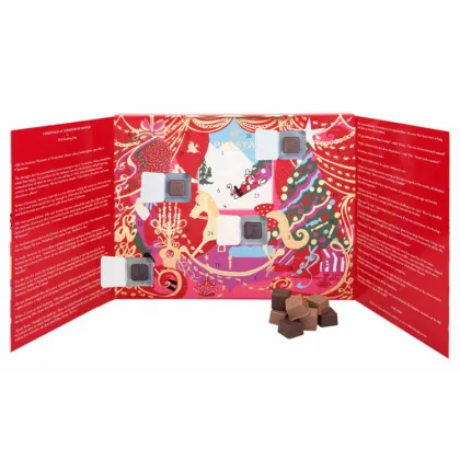 12 Day Best Chocolate Advent Calendar Packaging Box