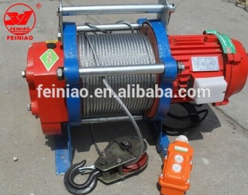 Single Phase KCD400-800 Model 220V Small Electric Winch