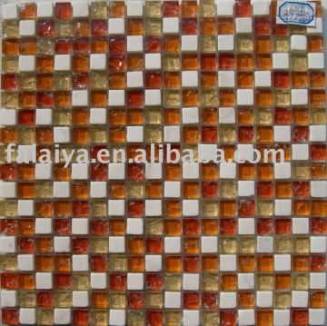 Glass Mosaic Cracked Embossed 6715