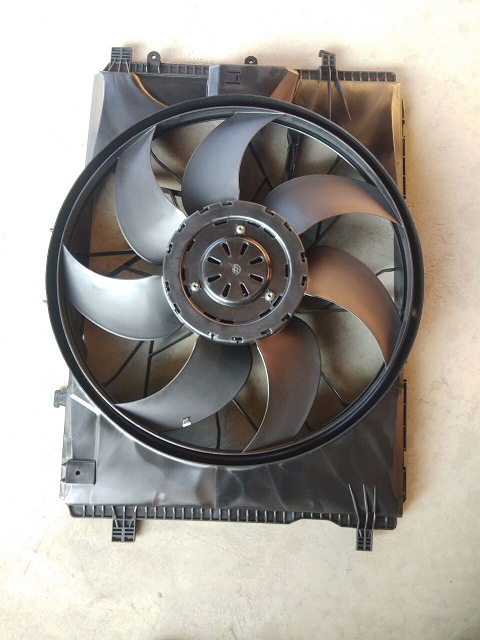 Aluminum Car Fan Radiator For Mercedes BENZ W204 OEM 2045000293 motorcycle radiator fan