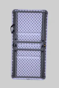 Factory price adjustable folding in half table