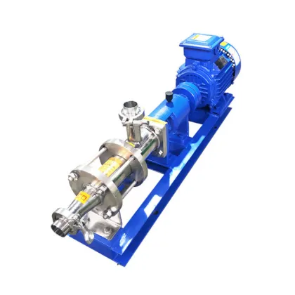 Factory Direct Low Price Industrial Stainless Steel Food Grade Vacuum Suction Mono Screw Pump