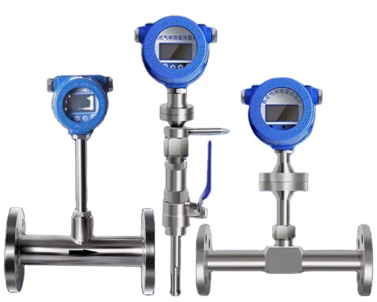Thermal Gas Mass Flow Meter for Compressed Air and Gases like Natural Gas, Hydrogen, Oxygen, Nitrogen - Micro Flow Meter