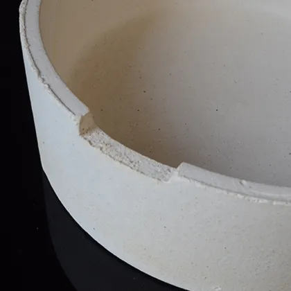 High Temperature Corundum Ceramic Sagger for Lithium-ion Battery Positive Electrode Material