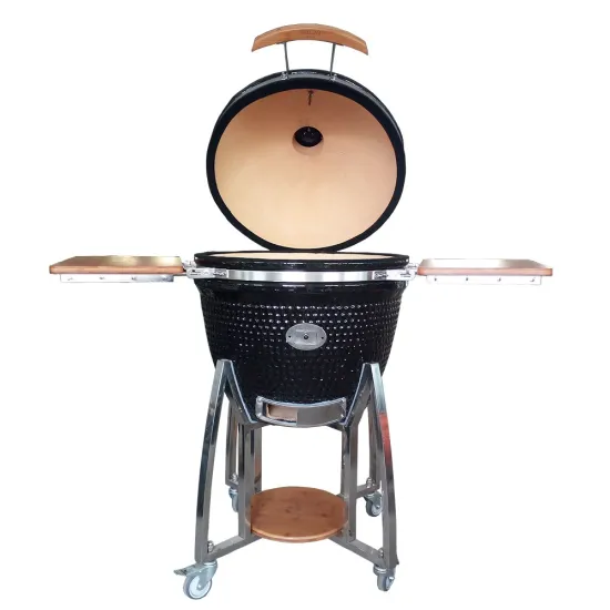 Auplex Big Joe Ceramic Kamado Charcoal XXL 23 inch Green Barbeque Egg Bbq Grills Outdoor Garden