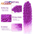 Afro Loose Deep Wave Curls Heklet Braid Hair Extension