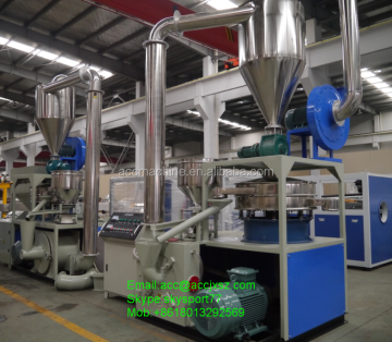 High Speed Plastic Pulverizer Machine for PE, LDPE, LLDPE, PVC, PET