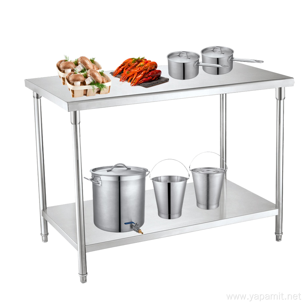 Stainless Steel Two Layer WorkingTable