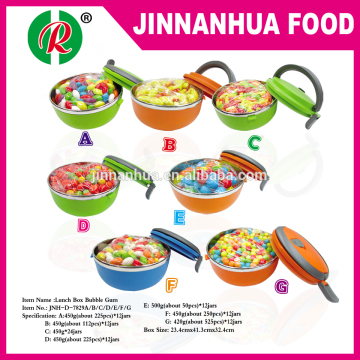 lunch box tutti-fruitti bubble gum