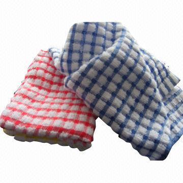 100% Cotton Yarn-dyed Towel, Check Pattern