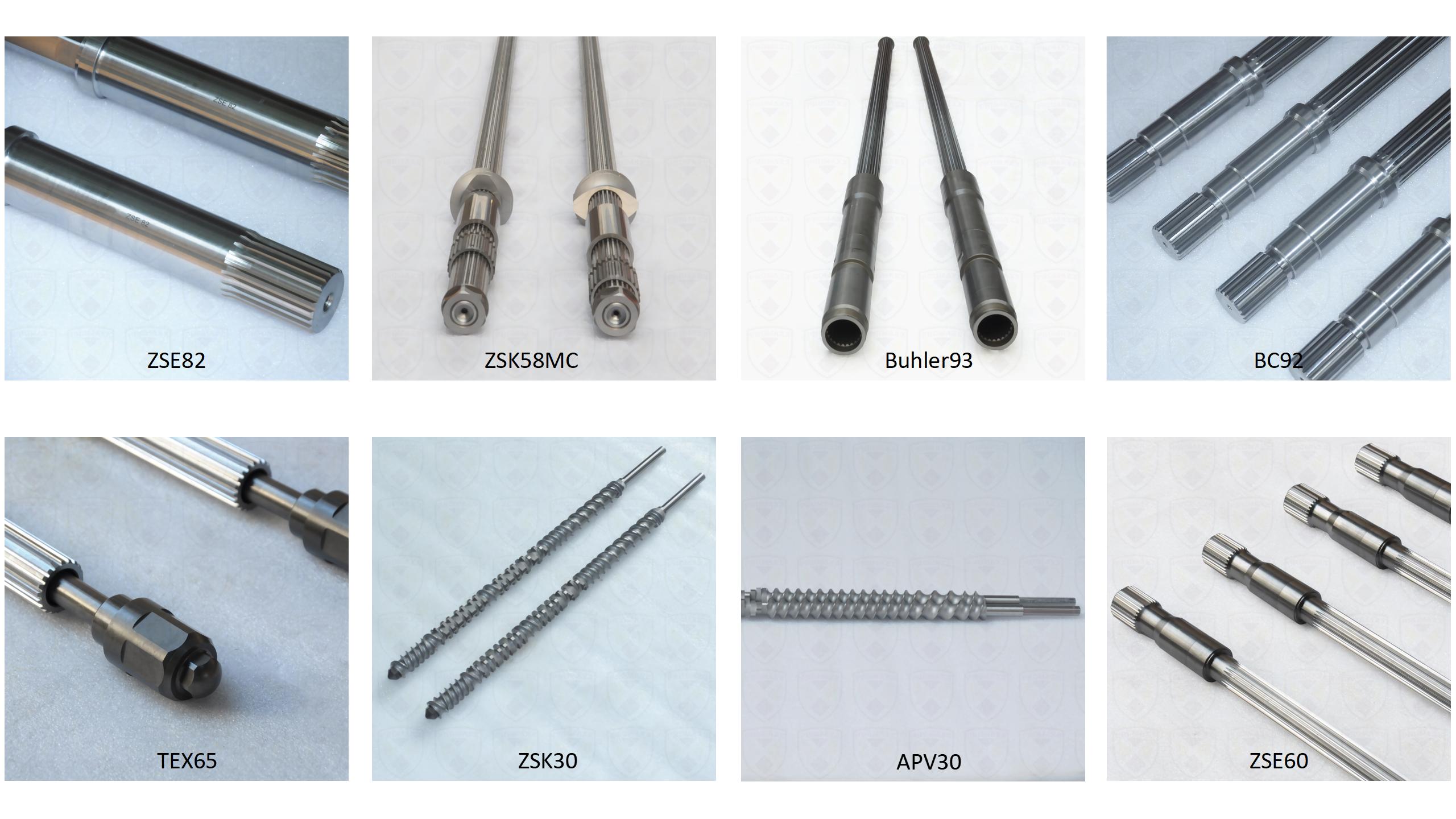 Extruder shafts spline_PromaXX Extrusion Technology