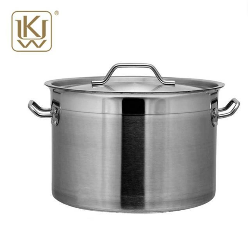 Stainless steel stock pot with long service life