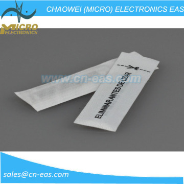 8.2MHz/58KHz RF AM Security Woven Garment Label