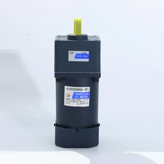 Factory Direct 220V AC Speed Control Gear Motors: 90W, 120W, 80mm, 90mm, 104mm