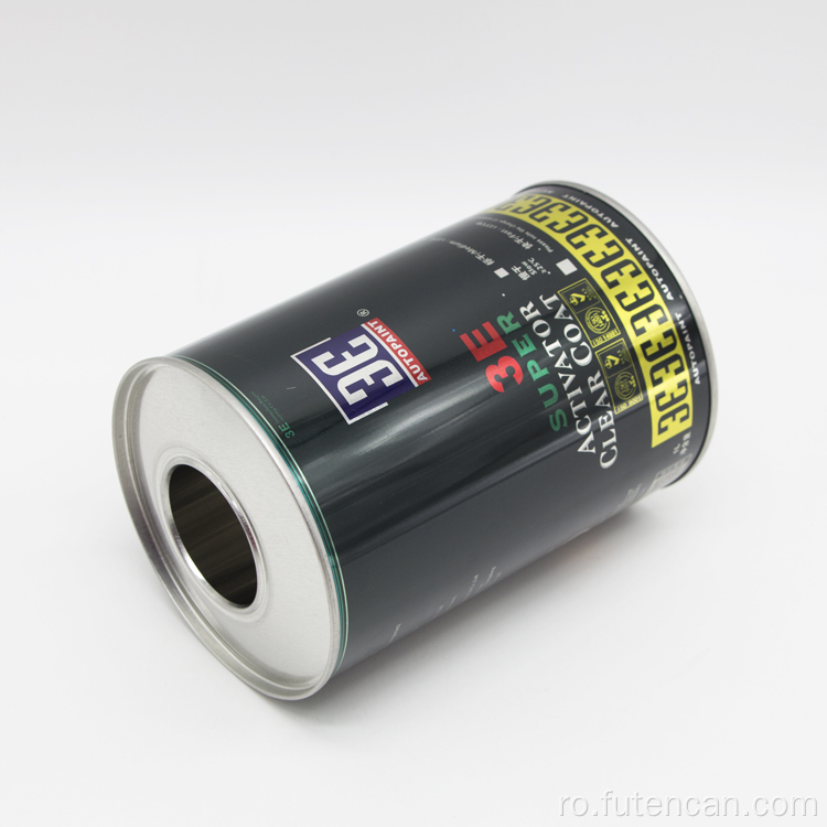 Cutie de ulei de motor goală, rotundă, personalizată, 1L