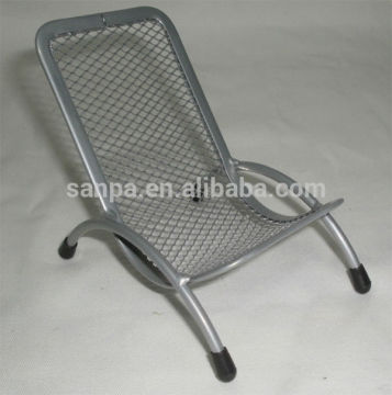 Multicolor Fancy Chiar Style Metal Wire Mesh Mobile Holder