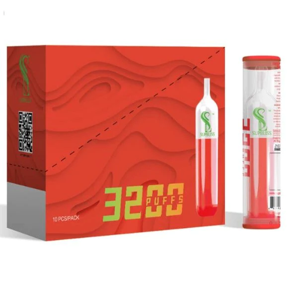 الأصلي supbliss oxo 3200 نفخة يمكن التخلص منها vape