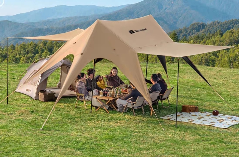 Outdoor Camping Tent with Canopy