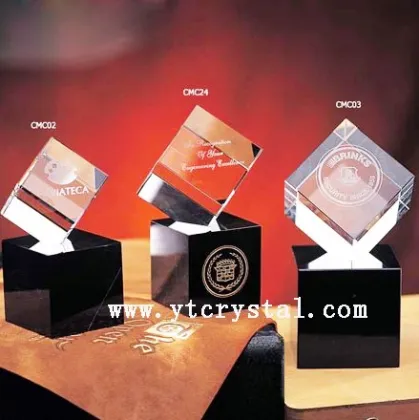 3D laser Crystal Cube