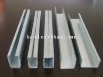 galvanized steel window profiles